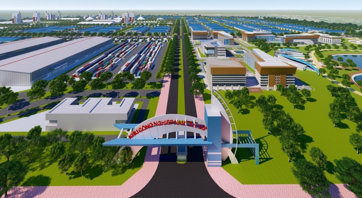 Saigontel nhận quyết định đầu tư khu công nghiệp Tân Tập với vốn 10.000 tỉ đồng